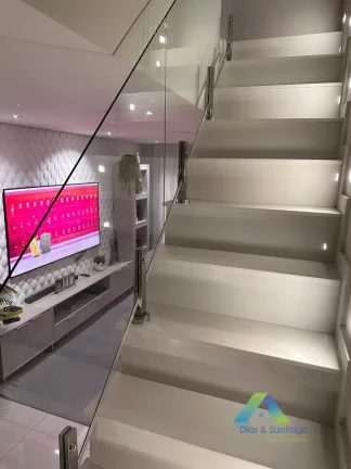 Imagem Lindo Sobrado a venda em condominio fechado com 125m²- vila Joaniza