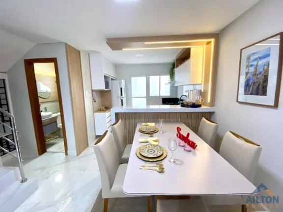 Imagem Casa com 3 Suítes Mobiliada e Decorada à Venda no Bairro Jardim Boa Vista - Guarapari/ES