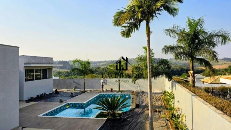 Imagem Casa com 3 dormitórios sendo 2 suites à venda, 377 m² por R$ 2.200.000 - Condomínio Village da Serra - Araçoiaba da Serra/SP