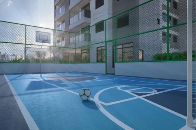 Imagem Apartamento à venda em Santo André-SP, Jardim: 2 quartos, 1 suíte, 2 banheiros, 1 vaga. Condomínio Alameda Mbigucci.