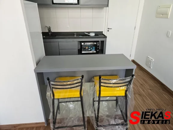 Imagem Aluguel de Apartamento Mobiliado na Mooca, São Paulo-SP: 1 Quarto, 1 Banheiro, 35m² - Imperdível!