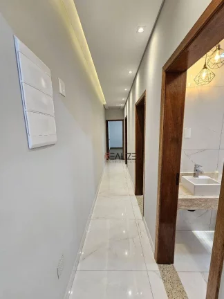 Imagem Casa moderna com 3 dormitórios à venda, 104 m² por R$ 860.000 - Condomínio Jardins do Império - Indaiatuba/SP