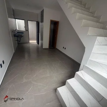 Imagem Sobrado com 2 dormitórios à venda, 57 m² por R$ 340.000,00 - Mirim - Praia Grande/SP