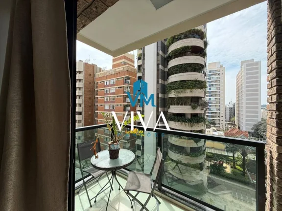 Imagem Loft Mobiliado, 1 suíte, 1 vaga. 40m² R$640.000,00 Living Design Cambuí