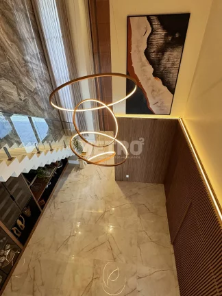 Imagem Casa à venda, no Alphaville com 4 suítes, todas com closet, Gourmet com piscina.