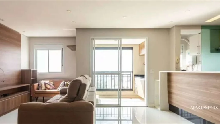 Imagem Apto Lindo com sala Ampliada - Lazer completo, comparado a um resort. Andar Alto
