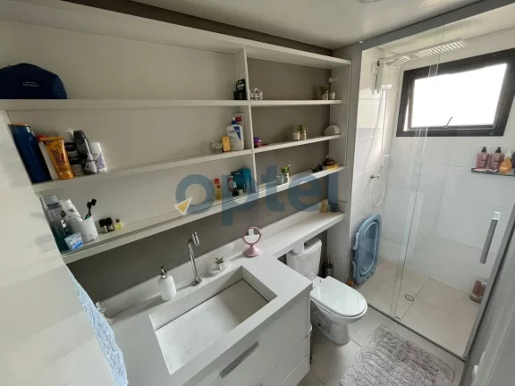 Imagem Apartamento mobiliado, porteira fechada 51m2, 2 dormitórios, 1 vaga, lazer completo no Residencial Viena - Vila Caminho do Mar