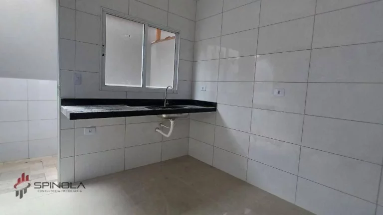 Imagem Sobrado com 2 dormitórios à venda, 62 m² por R$ 460.000,00 - tude basto - Praia Grande/SP