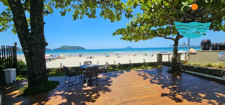 Imagem Venda de Casa em Juquehy, com 4 suítes, piscina e churrasqueira privativa, sauna, serv. de praia, 180 m2 | Juquehy Imobiliária