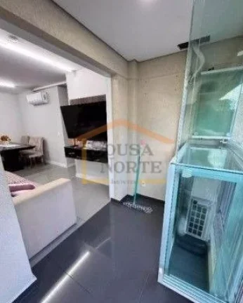 Imagem Apartamento 3 dormitórios, sendo 1 suíte, sala 2 ambientes, sacada, cozinha planejada, área de se...