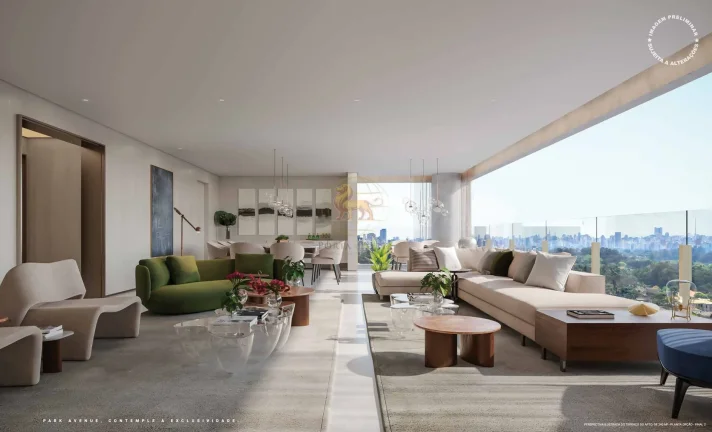 Imagem Park Avenue - EZTEC - Park Avenue Ibirapuera 240m² – 3 Suítes, 3 Vagas, Luxo e Conforto