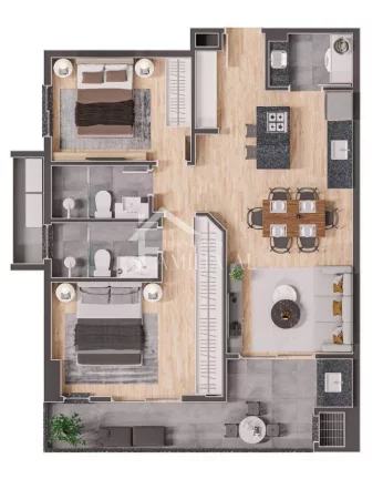 Imagem Apartamento Residencial Vibe no bairro Bucarein