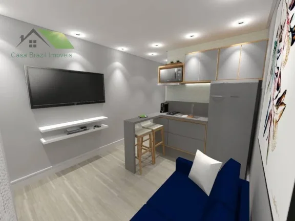 Imagem Kitnet para alugar em Suzano, Vila Monte Sion, com 1 quarto, 25m2
