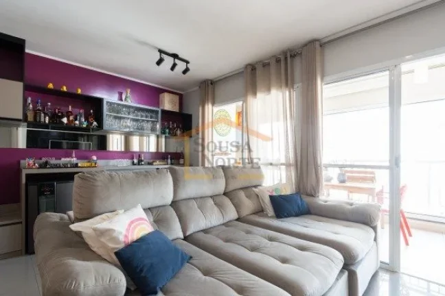 Imagem Apartamento à venda, com 88m², 2 dormitórios, sendo 1 suite, 2 banheiros, possui cozinha integrad...