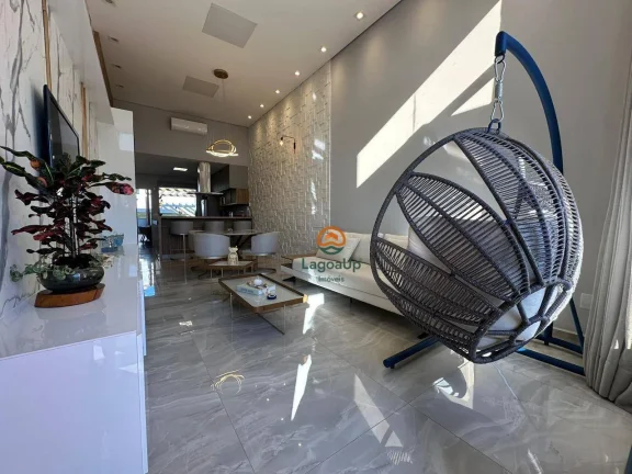 Imagem Casa com 3 dormitórios à venda, 135 m² por R$ 1.190.000,00 - Lundceia - Lagoa Santa/MG