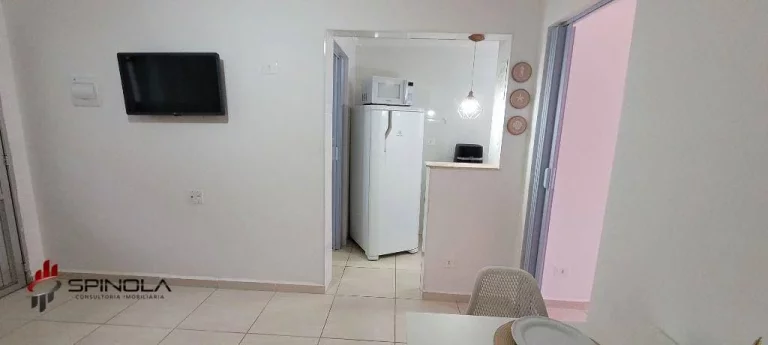 Imagem Apartamento com 1 dormitório à venda, 47 m² por R$ 270.000,00 - Vila Guilhermina - Praia Grande/SP