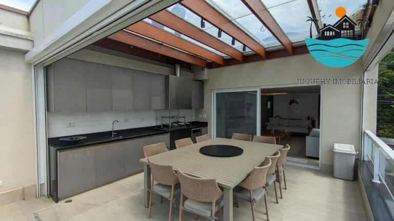 Imagem Casa a Venda Juquehy Pé na Areia, aluguel de temporada em Juquehy com 4 suítes c/ máx.. 10 pessoas, piscina, 280 m2 | Juquehy Imobiliária