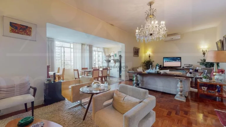 Imagem Apartamento à venda na Conselheiro Brotero com 4 quartos sendo 1 suite e 1 vaga, 197m²