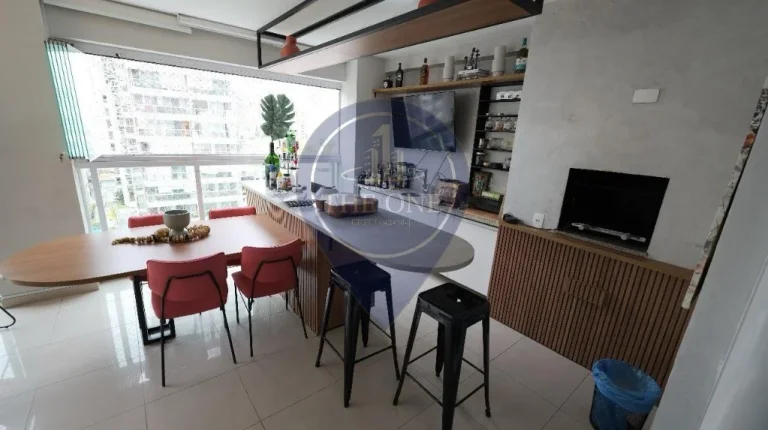 Imagem Apartamento de luxo na Vila Olímpia, São Paulo-SP: 4 quartos, 1 suíte, 2 salas, 2 banheiros, 3 vagas de garagem, 210m². Venha conferir!