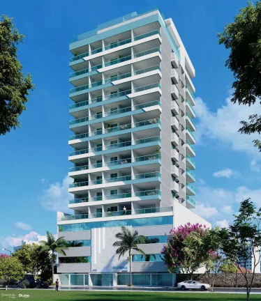 Imagem Apartamento Alto Padrão, 03 Quartos, 02 Suites Canadenses, 02 Vagas de Garagem, Avenida Oceanica, Praia do Morro, Guarapari - ES