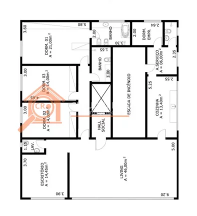 Imagem Apartamento com 3 Quartos à venda, 189m² - Itaim Bibi