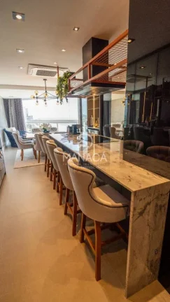 Imagem Excelente Apartamento alto padrão frente mar totalmente mobiliado 156m²