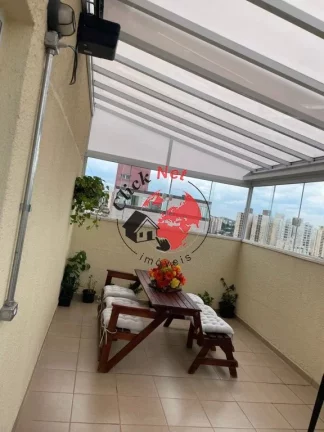 Imagem Excelente Cobertura à Venda em São Bernardo do Campo no Bairro Baeta Neves, 3 Andares com Elevador