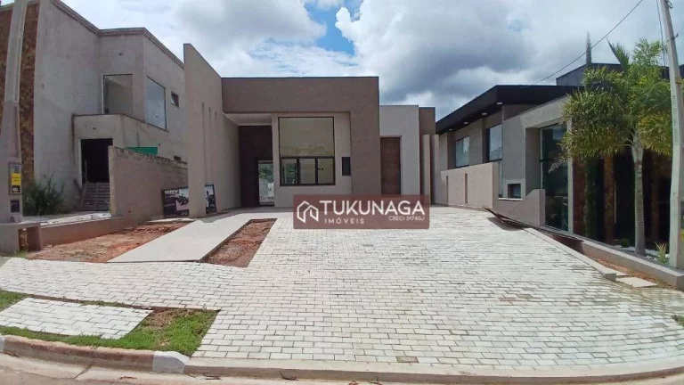 Imagem Atibaia - Condomínio Fechado -Linda Casa Alto Padrão em Construção. R$ 1.620.000,00