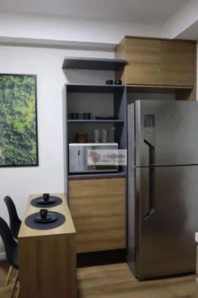 Imagem Apartamento com 1 dormitório para alugar, 27 m² por R$ 5.000,00/mês - Vila Olímpia - São Paulo/SP
