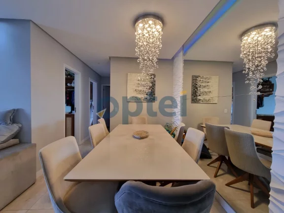 Imagem Apartamento mobiliado 95m2 3 dormitórios, sendo 1 suíte, varanda gourmet, 2 vagas no condomínio clube Family Garden na Chácara Inglesa