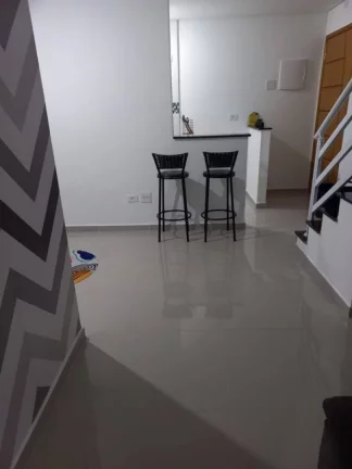 Imagem Cobertura com 2 dormitórios para alugar, 84 m² por R$ 2.895,00/mês - Vila Assunção - Santo André/SP
