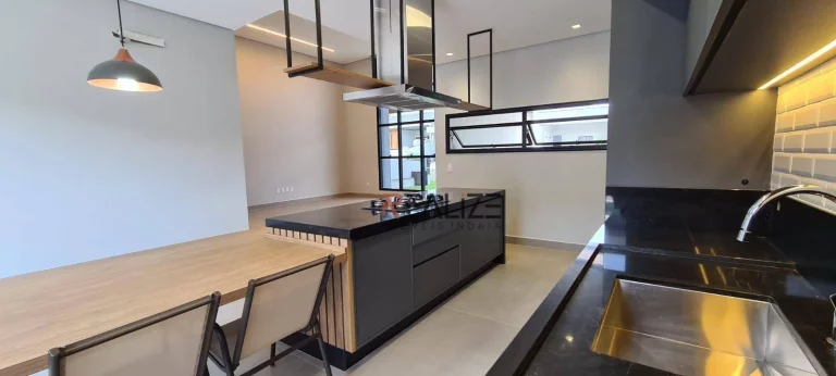 Imagem Casa moderna com 3 suítes à venda, 190 m² por R$ 2.020.000 - Condomínio Dona Maria José - Indaiatuba/SP