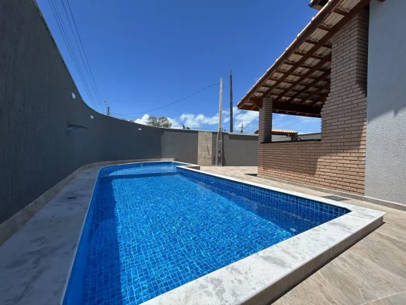 Imagem Casa para Venda em Itanhaém, Gaivota (Praia), 3 dormitórios, 1 suíte, 1 banheiro, 5 vagas