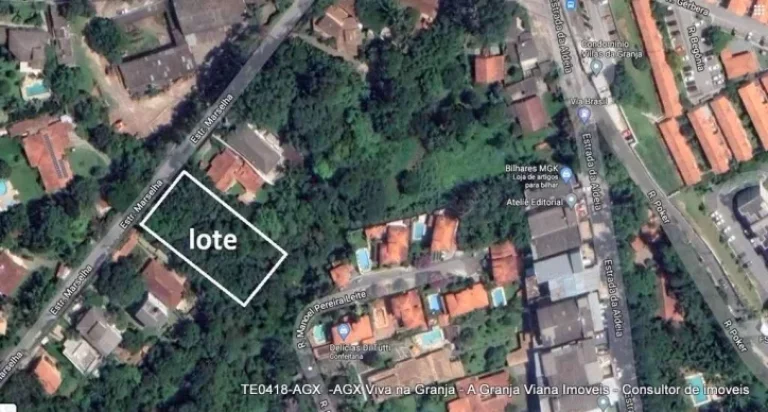 Imagem Terreno à venda, 2334 m² por R$ 890.000 - Granja Viana - Cotia/SP - ZUM