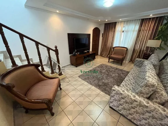 Imagem Sobrado com 3 dormitórios à venda, 199 m² por R$ 742.000,00 - Jardim Bom Clima - Guarulhos/SP