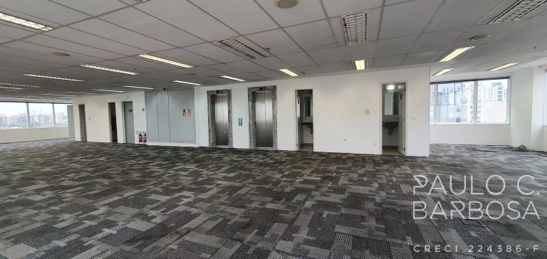 Imagem Pinheiros Locação - Andar com 218m² - 8 Vagas