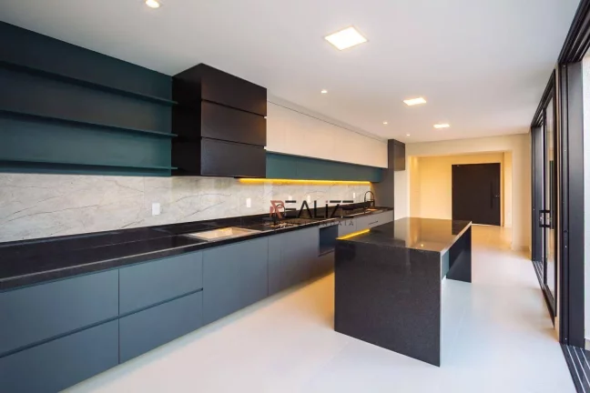 Imagem Sobrado moderno com 3 dormitórios e escritório à venda, 222 m² por R$ 1.550.000 - Condomínio Park Gran Reserve - Indaiatuba/SP