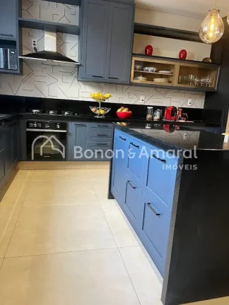 Imagem Sobrado alto padrão à venda no Condomínio Figueira Branca, em Paulínia/SP. 

 O imóvel possui t...