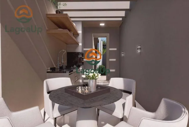 Imagem Casa com 3 dormitórios à venda, 89 m² por R$ 620.000,00 - Visão - Lagoa Santa/MG