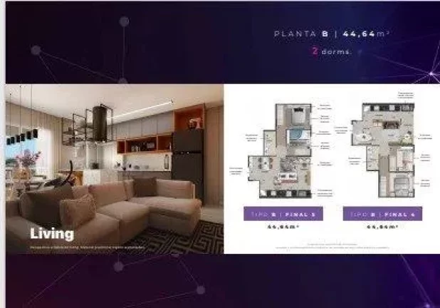 Apartamento à venda em Osasco, Presidente Altino, com 2 quartos, 44m2