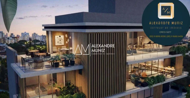 Imagem Villa Lobos, apartamentos à venda, 4 quartos, Meireles, Fortaleza-CE
