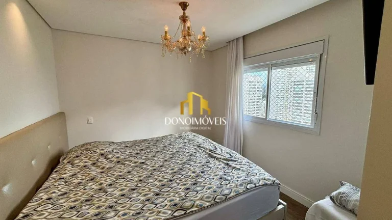 Imagem Apto venda 3 dorm vista piscina andar alto, 123m Cond Domo Life Centro SBC