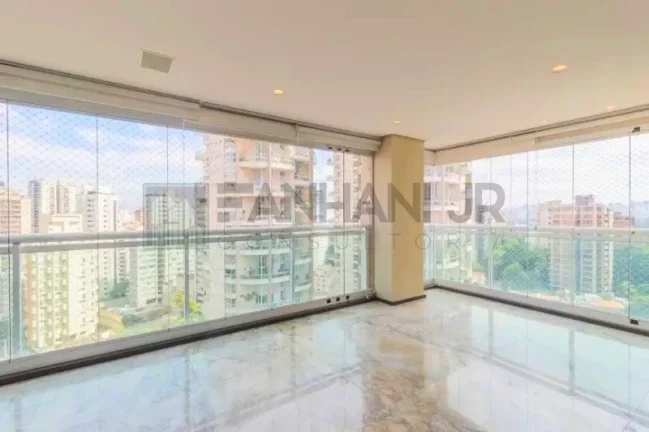 Imagem Apartamento de Luxo na Vila Nova Conceição: 3 quartos, 3 suítes, 3 salas e 3 vagas de garagem - São Paulo-SP