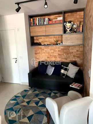 Imagem Apartamento 50M², 2Q, 1 Suíte, 1 Banheiro, 1 Vaga, Varanda, Piscina, Academia, Churrasqueira, Salão de Festas e Jogos, Quadra, Piscina Aquecida.