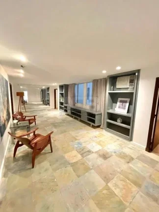 Imagem Apartamento à venda na Atlântica, 4 Suítes, 677m2, 4vagas, frontal Mar.