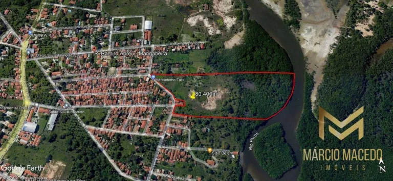 Imagem Terreno à venda, 80400 m² por R$ 20.100.000,00 - Mangabeira - Eusébio/CE