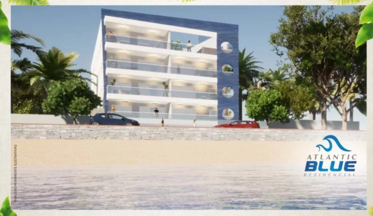 Imagem FRENTE A PRAIA DOS NAMORADOS EM IRIRI - Apartamento com TRÊS quartos!!