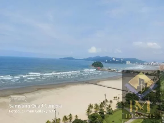 Imagem Lindo apartamento de frente no prédio mais completo e desejado do Gonzaga.