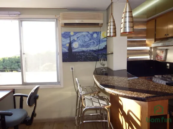Imagem Apto mobiliado para aluguel, 1 dorm. no Centro Histórico, Porto Alegre/RS.