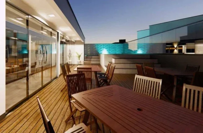 Imagem Studio à venda, no Edifício My House Barbacena, em Barbacena, Centro, com 1 quarto, 20,57m2